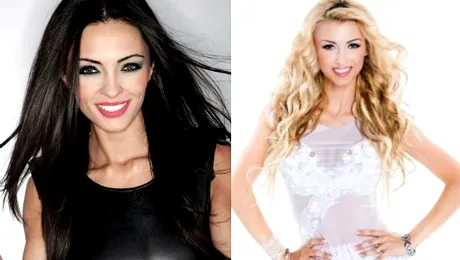 Cosmina Păsărin şi Andreea Bălan au dansat în… baloane!