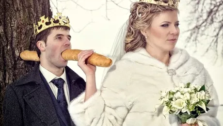 Cele mai trăznite poze de la nuntă [Galerie Foto]