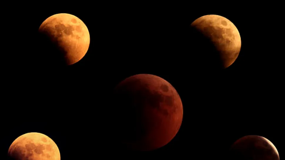15 aprilie 2014: Are loc Eclipsa de Lună, denumită și Luna de Sânge