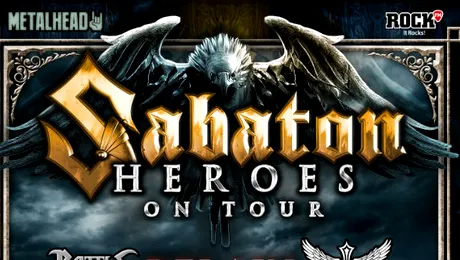 Concert Sabaton la Bucureşti: program şi detalii despre acces