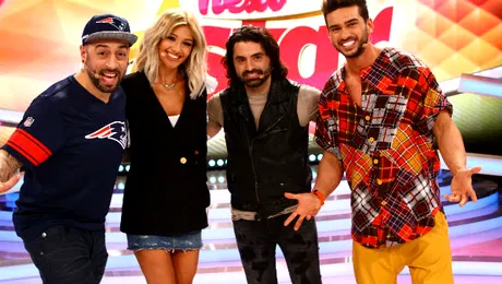 7 perechi de fraţi urcă pe scena de la „Next Star”, pentru o demonstraţie de dansuri populare