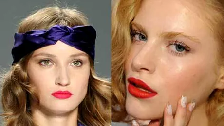 Tendinte pentru machiajul primavara/vara 2012