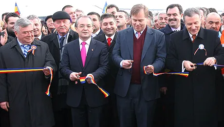 De Ziua Nationala, s-a inaugurat un pic din Autostrada Transilvania