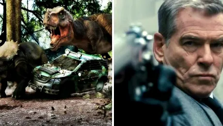 Premierele săptămânii 12-18 iunie: Dinozaurii vs Pierce Brosnan!