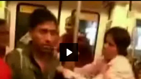 Spune-mi in ce vagon de metrou te urci, ca sa iti zic daca iei bataie de la femei! (Video)