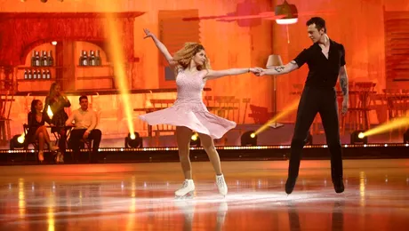 Sâmbătă, de la 20.00, seara stilurilor de dans pe patinoarul „Dancing on Ice – Vis în doi”, la Antena 1