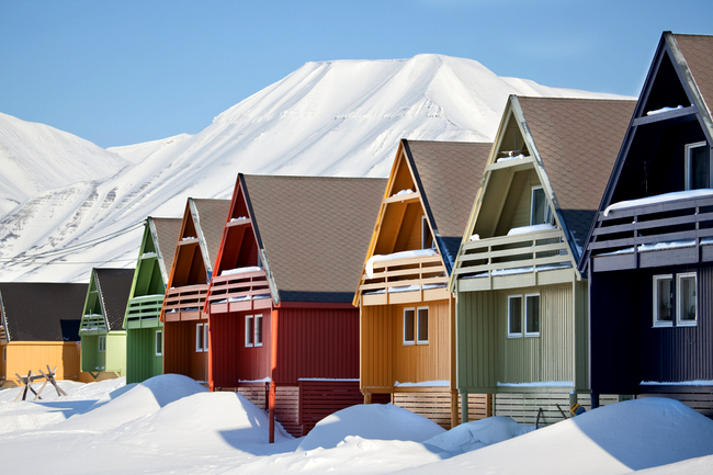 Longyearbyen, Svallbard, Norvegia