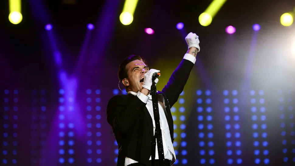 Concert Robbie Williams la Bucureşti, în 2015