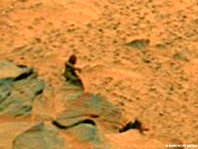 NASA a descoperit o silueta misterioasa pe Marte