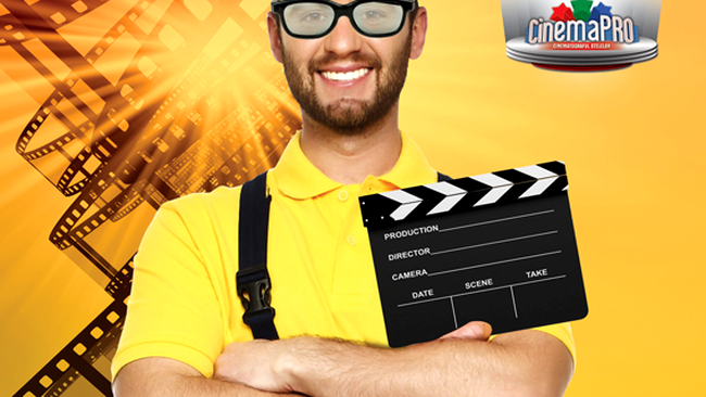 Posterul concursului CinemaPRO