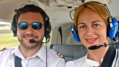 Delia Antal: “Dacă nu era instructorul lângă mine, mă prăbuşeam!”