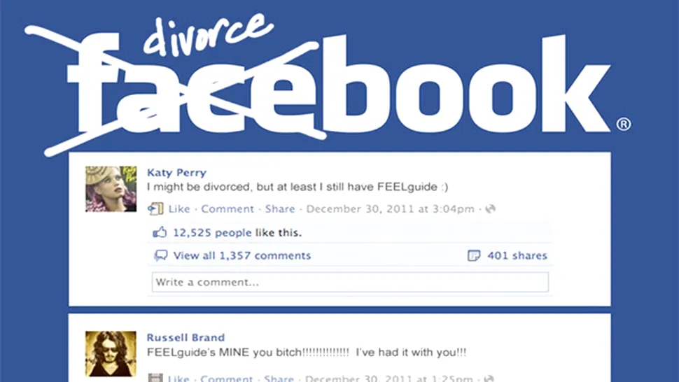 Studiu: 30% din cererile de divorț menționează Facebook-ul