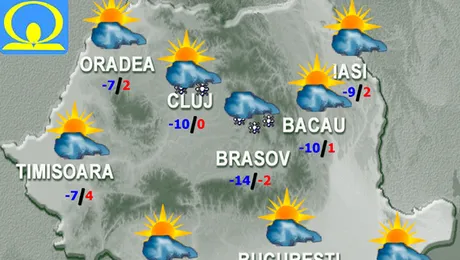 Vremea Apropo.ro: Se răcește iar și va ninge, dar nu exagerat! Pe 1 martie, se încălzește din nou