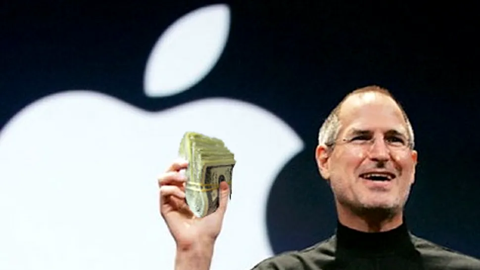 Ati vazut vreodata un munte de bani? Daca nu, vi-l arata Steve Jobs!