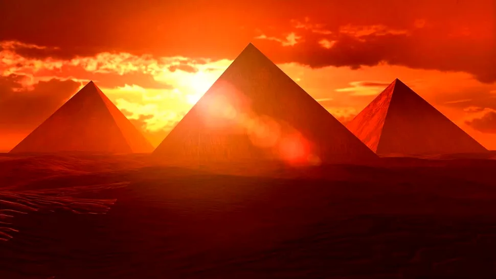 Pozitia piramidelor nu este intamplatoare!