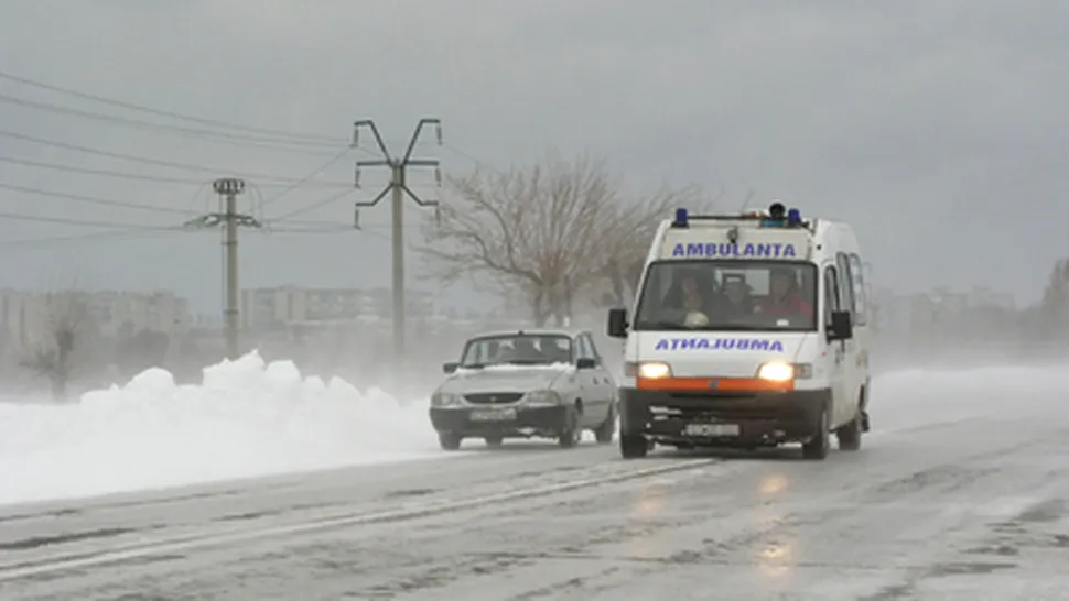 Unsprezece persoane au murit de frig, in Romania