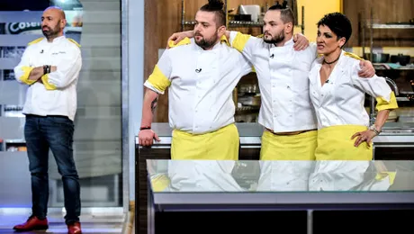 Ultima eliminare din echipa albastră, motiv de tensiune între chefi