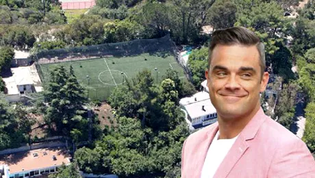 Așa arată fosta casă a lui Robbie Williams din Beverly Hills