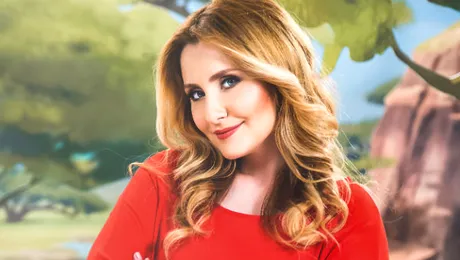 Alina Sorescu cântă la Disney Junior