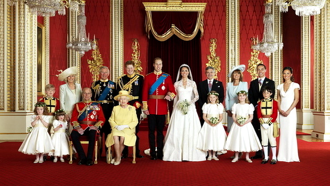 Familia Regala a Marii Britanii