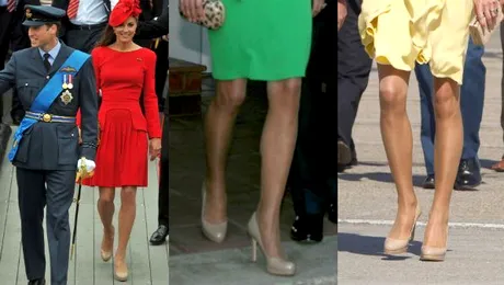 Ducesa Kate are o singură pereche de pantofi?