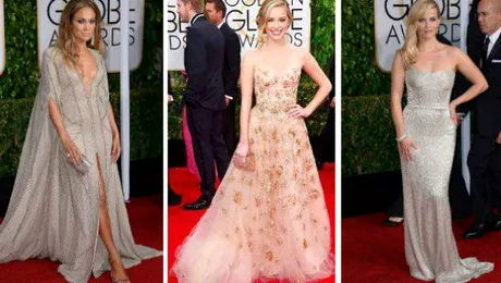 Parada vedetelor pe covorul roşu la Globurile de Aur 2015