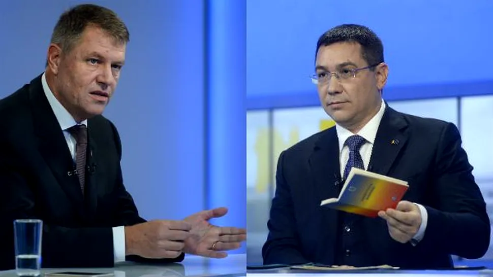 O nouă dezbatere la TV între Iohannis şi Ponta! Cei doi contracandidaţi merg la B1 TV
