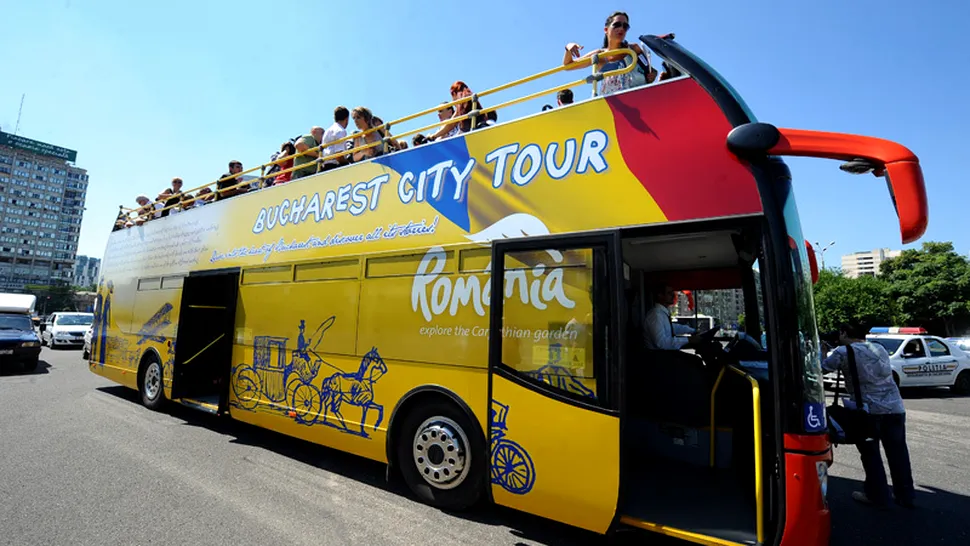 Autobuze supraetajate in Bucuresti, in scop turistic