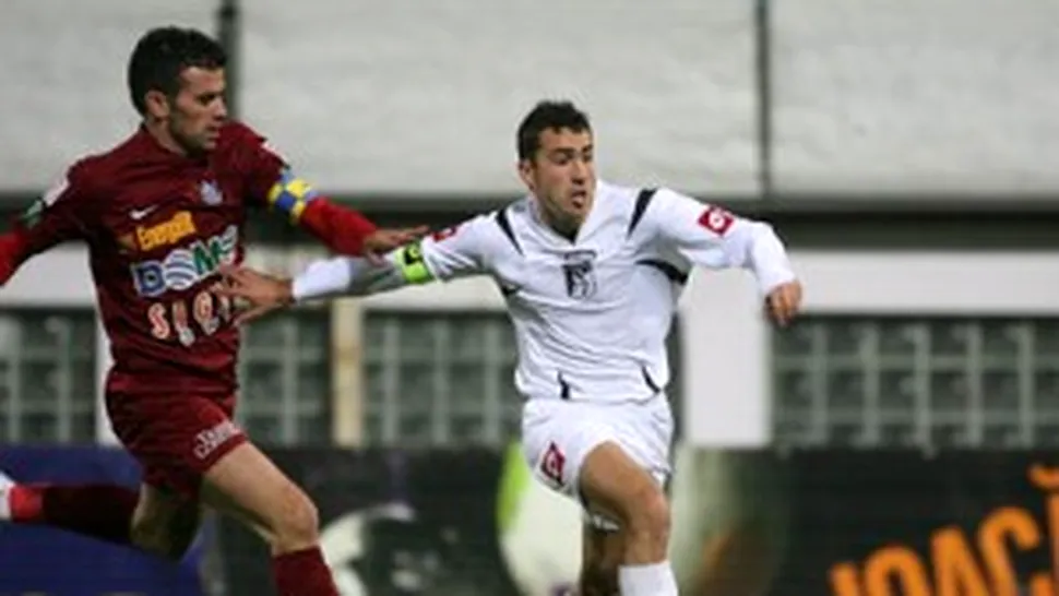 CFR Cluj s-a calificat in sferturile de finala ale Cupei Romaniei (Mediafax)