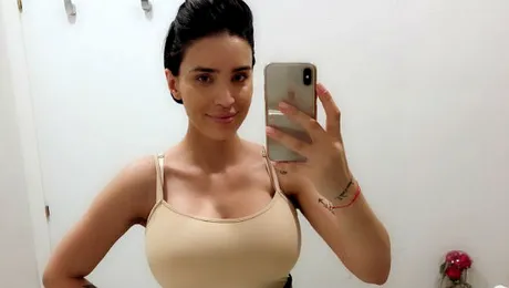 Adelina Pestriţu, abdomen plat la o lună de la naşterea Zenaidei