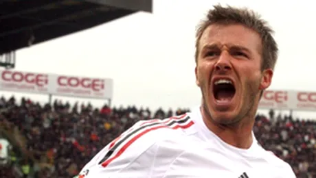 Din 2010, David Beckham revine la Milan