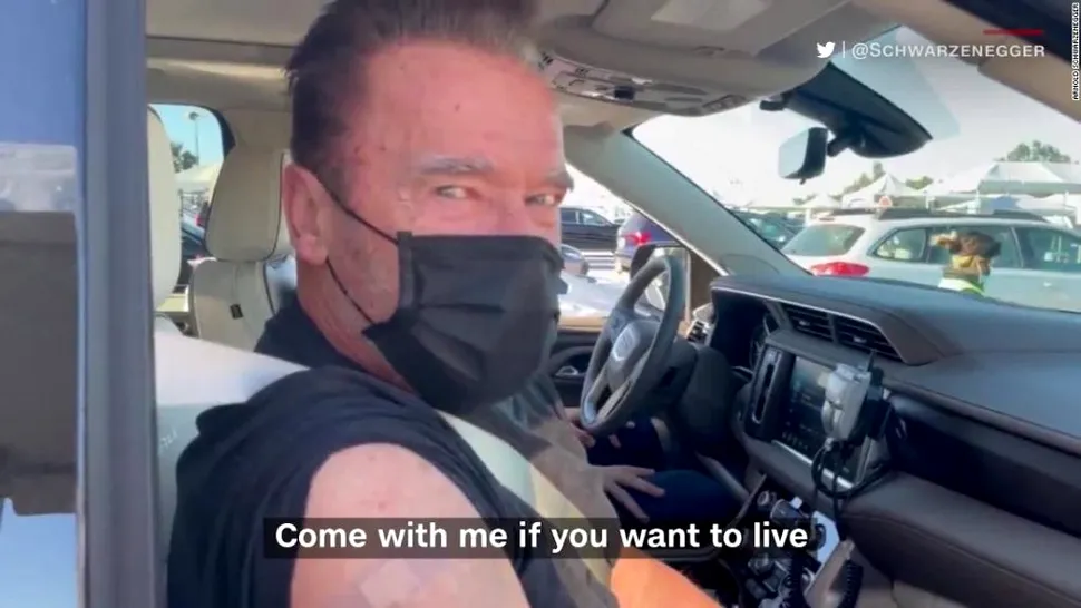 Arnold Schwarzenegger, celor care nu se vaccinează: 