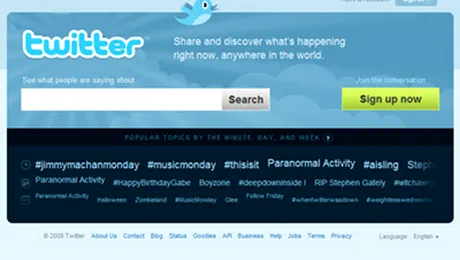 Iata cum agati pe Twitter