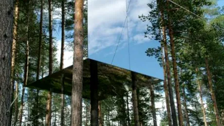 Iata cum arata casa invizibila construita doar din oglinzi (Poze)