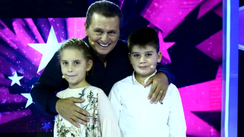 Premieră: Nea Mărin, alături de nepoţii săi, într-un show de televiziune