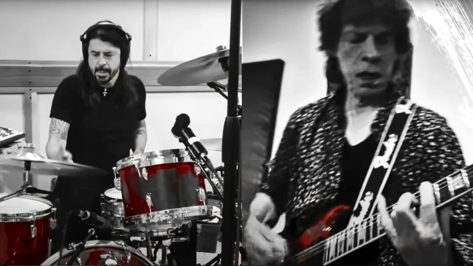 Despre pandemie și teorii ale conspirației: Mick Jagger și Dave Grohl au lansat un single împreună
