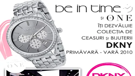 Noua colectie de ceasuri si bijuterii DKNY by The ONE