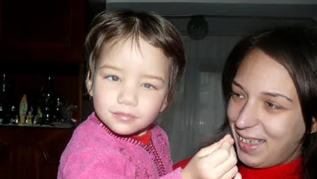 Denisa Pantelie, fetita care s-a nascut cu o gaura in inima!