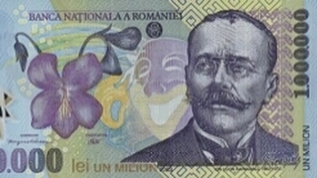 bancnota 1 milion de lei
