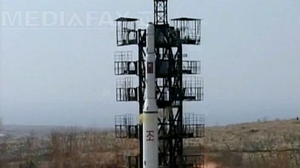 Coreea de Nord a lansat racheta ce transportă un satelit pe orbită