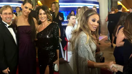 Lângă ce vedete apare Nadia Comăneci la Globurile de Aur 2015!