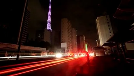 Pana de electricitate de proportii in Brazilia