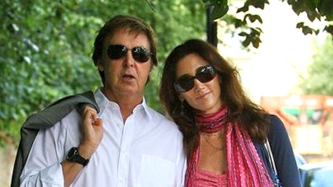 Paul McCartney si Nancy Shevell