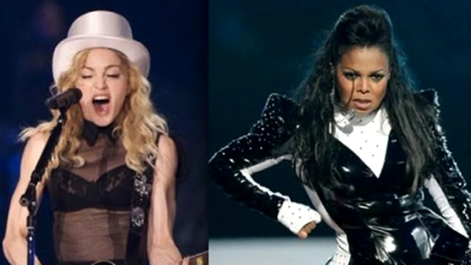 Madonna si Janet Jackson: Duetul divelor!