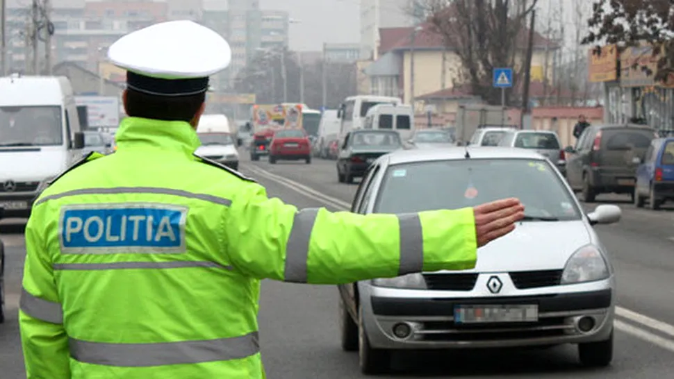 Poliția Română a sancționat peste 2.000 de șoferi în ultima zi a anului 2014