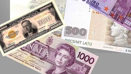 Cele mai valoroase bancnote din lume (Poze)