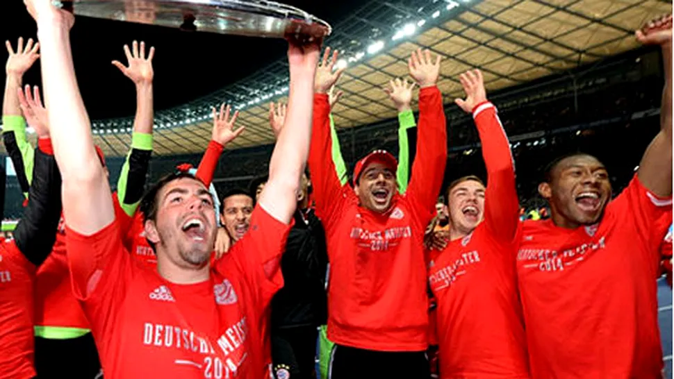 Bayern Munchen e campioana Germaniei, cu 7 etape înainte de final