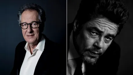 Geoffrey Rush și Benicio Del Toro, recompensați cu premii onorifice la  Festivalul de Film de la Karlovy Vary
