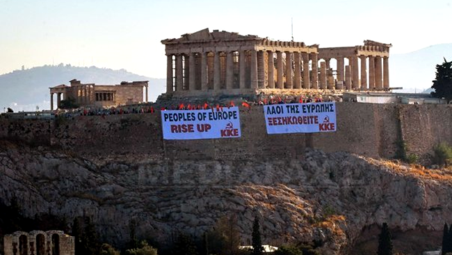 Grecia a fost intr-o permanenta greva generala, spre disperarea turistilor