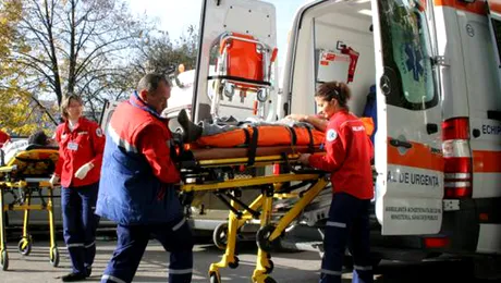 Accident grav pe DN 7